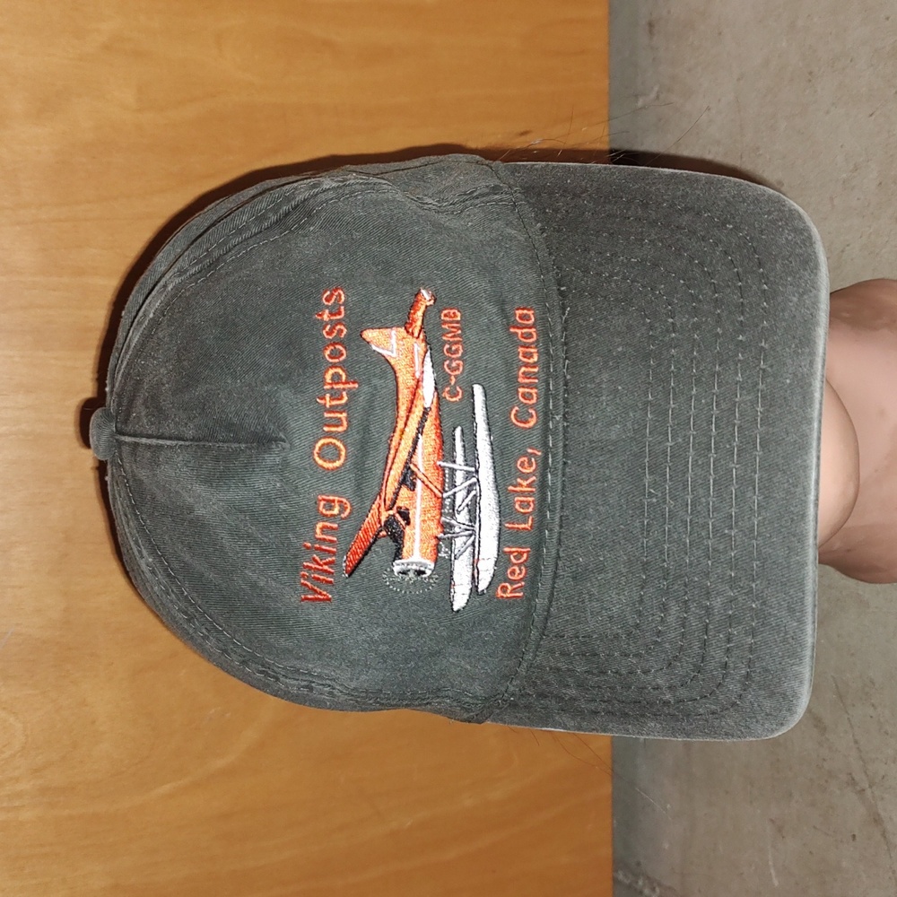 Vikings Outposts C-GGMB Red Lake, Canada Embroidered Logo Snapback Hat